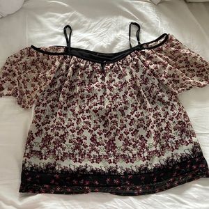 Light and airy short sleeve blouse from Harlowe and Graham